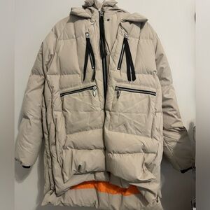 Orolay Women’s Thickened Down Jacket - Beige